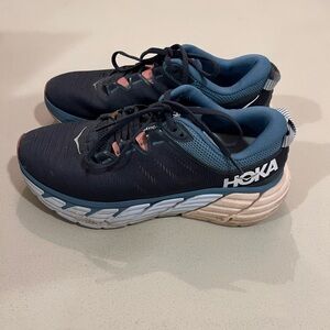 Hoka One One Womens Shoes Size 9.5 Gaviota 3 Blue Running Sneakers